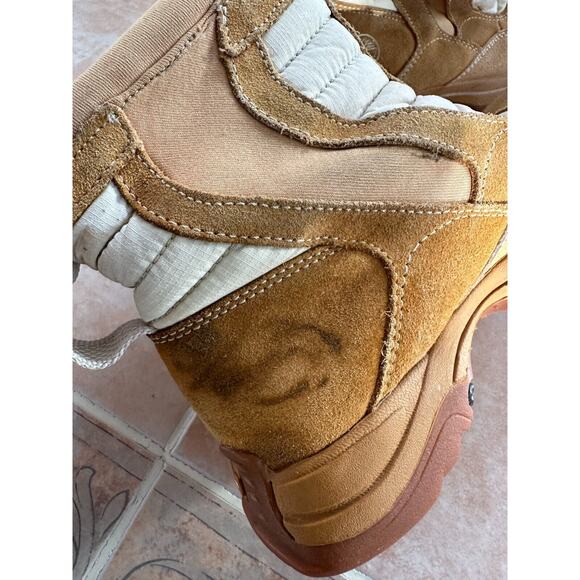 Timberland‎ Youth Kids Waterproof Thermolite Boots Shoes Wheat Size 1.5 - Picture 3 of 10